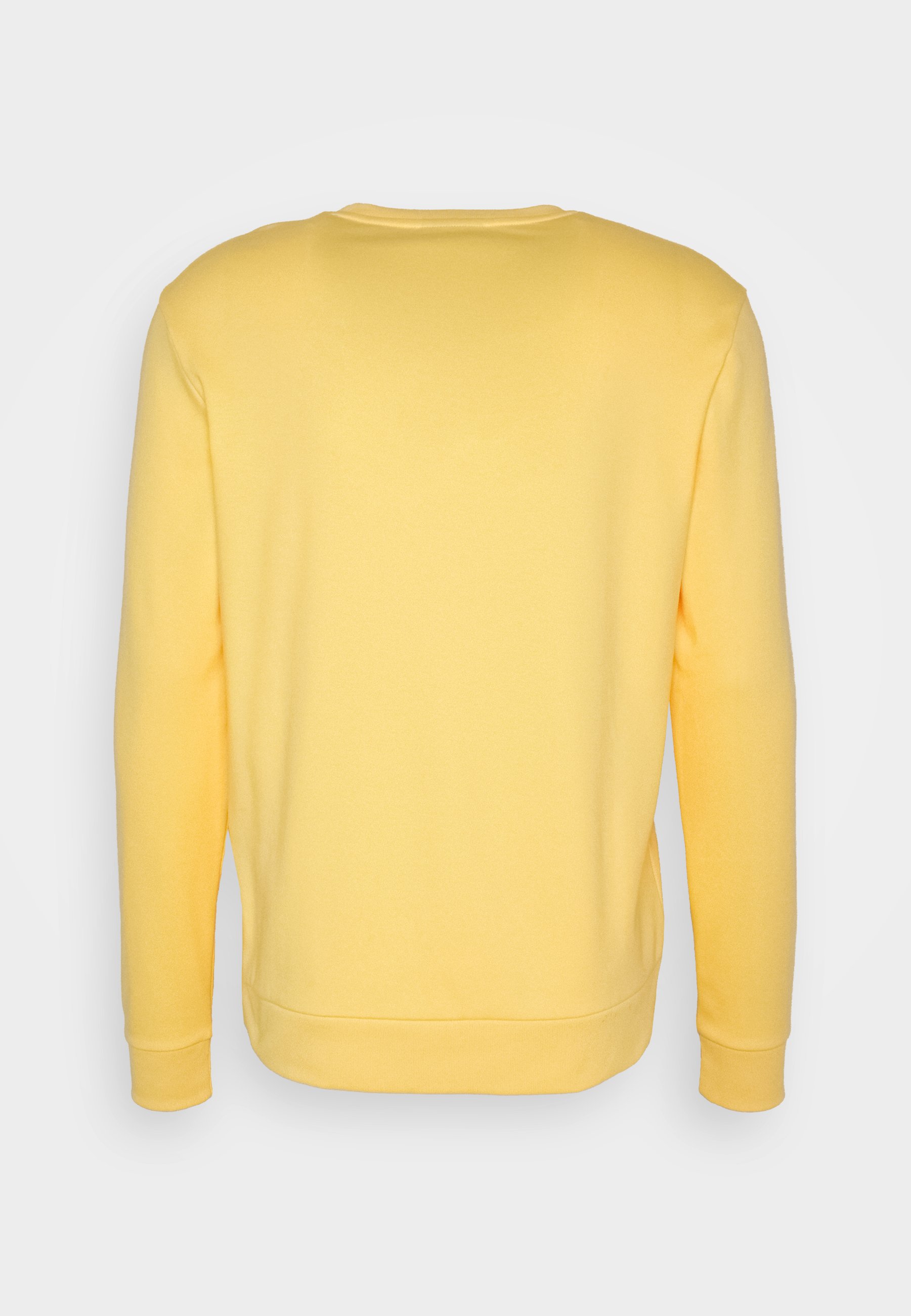pastel yellow sweatshirt
