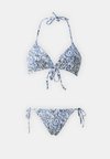 ONLMARSEILLE BRIEF TIE SET - Bikini - cloud dancer/blue