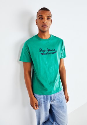 CLAUDE - T-shirt med print - jungle green