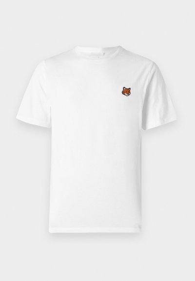 Maison Kitsuné FOX HEAD REGULAR TEE - T-paita - white