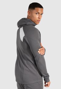 Smilodox MAISON - Felpa con zip - dunkelgrau