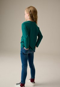 Next SEQUIN HEART - Longsleeve - green