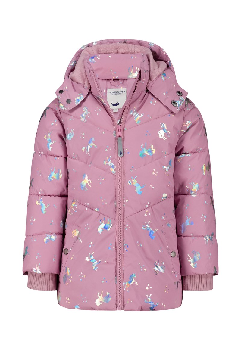 Salt and Pepper UNICORN Winter jacket old rose/light pink