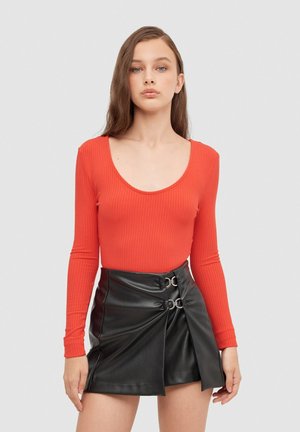 INSIDE Minifalda - black