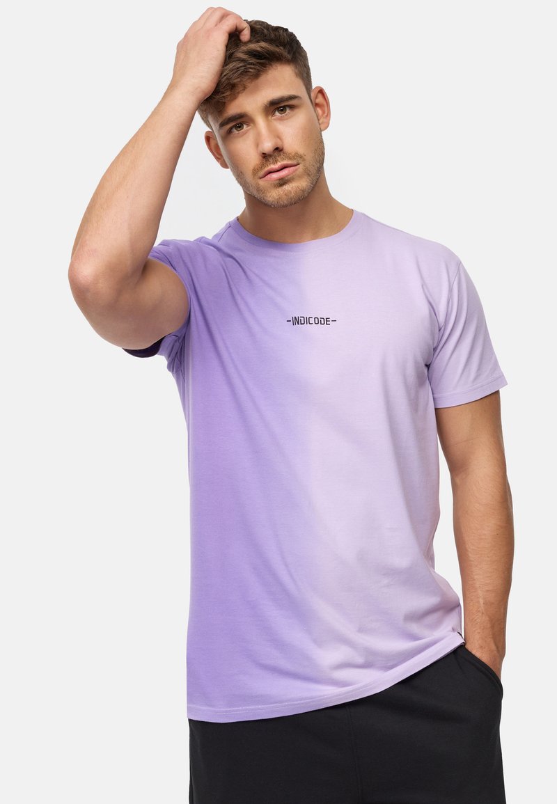 INDICODE JEANS INGIBS - T-shirts print - purple rose