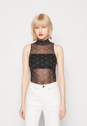 Nike Sportswear AIR MOCK BODYSUIT - Top - black