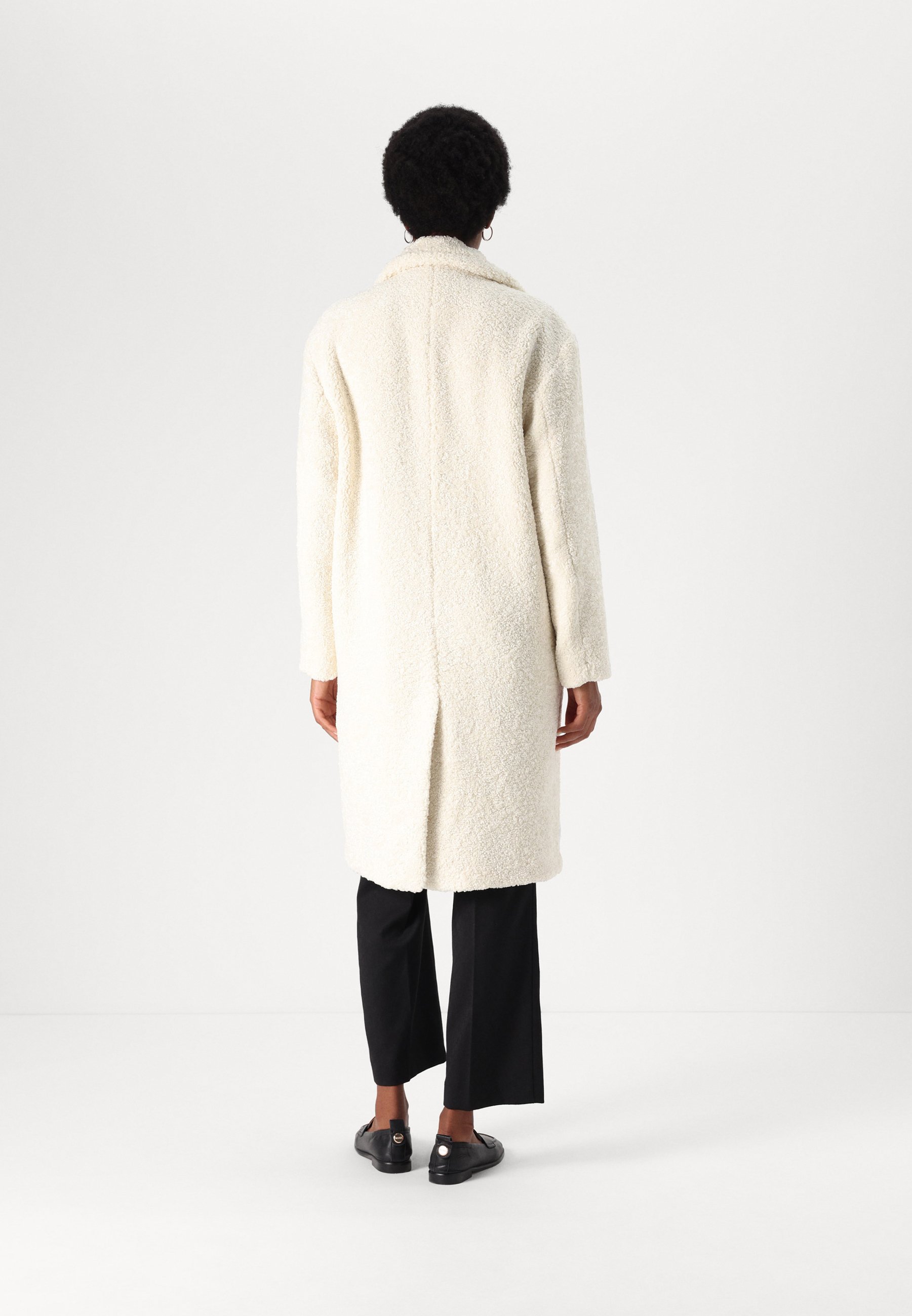 コート Boss C_Caylina1 Coat Ld0066741604 BOSS Caylina Stand Collar Coat, Black