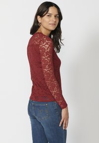 Koroshi LONG SLEEVE - Pusero - granate   maroon