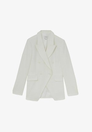 Reiss DEVON DOUBLE-BREASTED - Blazer - white