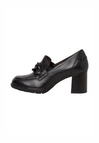 Tamaris COMFORT TROTTEUR - Platform heels - black nappa