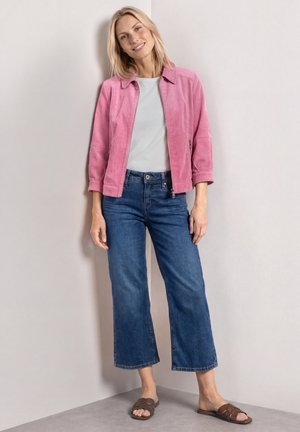 Street One, 3/4 ARM CORDJACKE MIT HEMDKRAGEN - Lichte jas - blush berry