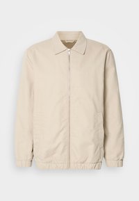 ZIP THROUGH OVERSHIRT - Veste mi-saison - light stone