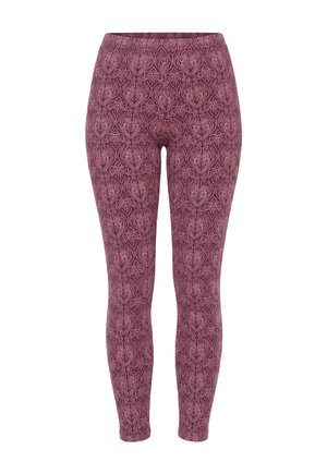 Ulla Popken, Leggings - burgundy