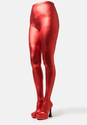 Jeffrey Campbell PANTALONES - Magassarkú csizmák - red