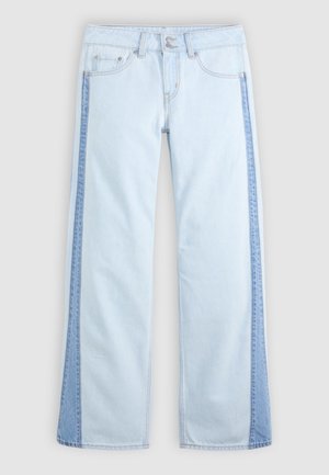Levi's® SUPERLOW LOOSE STRIPE - Relaxed fit jeans - stripe hype
