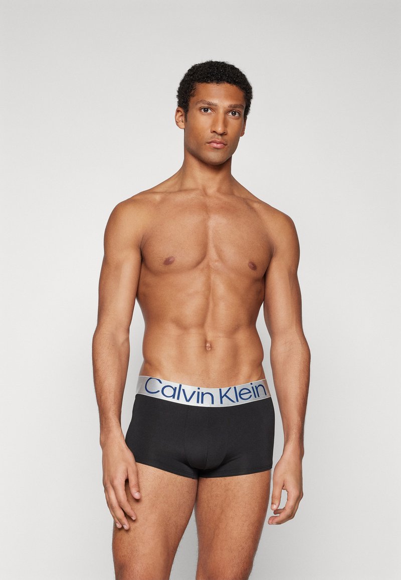 Calvin Klein Underwear LOW RISE TRUNK 3 PACK CKR STEEL MICRO - Bokserbriefs - black/multicolor