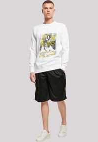 F4NT4STIC DC COMICS BATMAN VS SUPERMAN WANTED POSTER - Sudadera - white