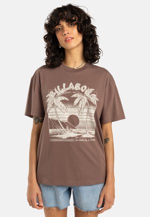 Billabong T-Shirt print - brown
