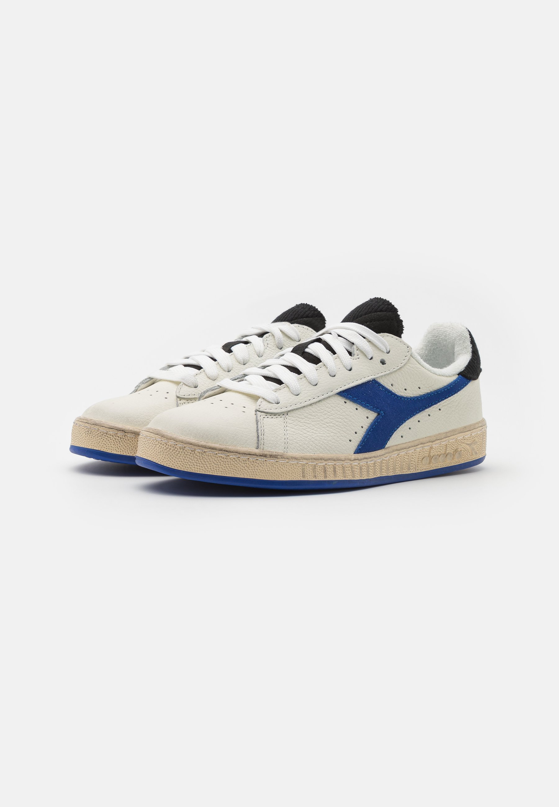 Diadora GAME ICONA UNISEX - Trainers - white/amparo blue/orangeade/white -  Zalando.co.uk