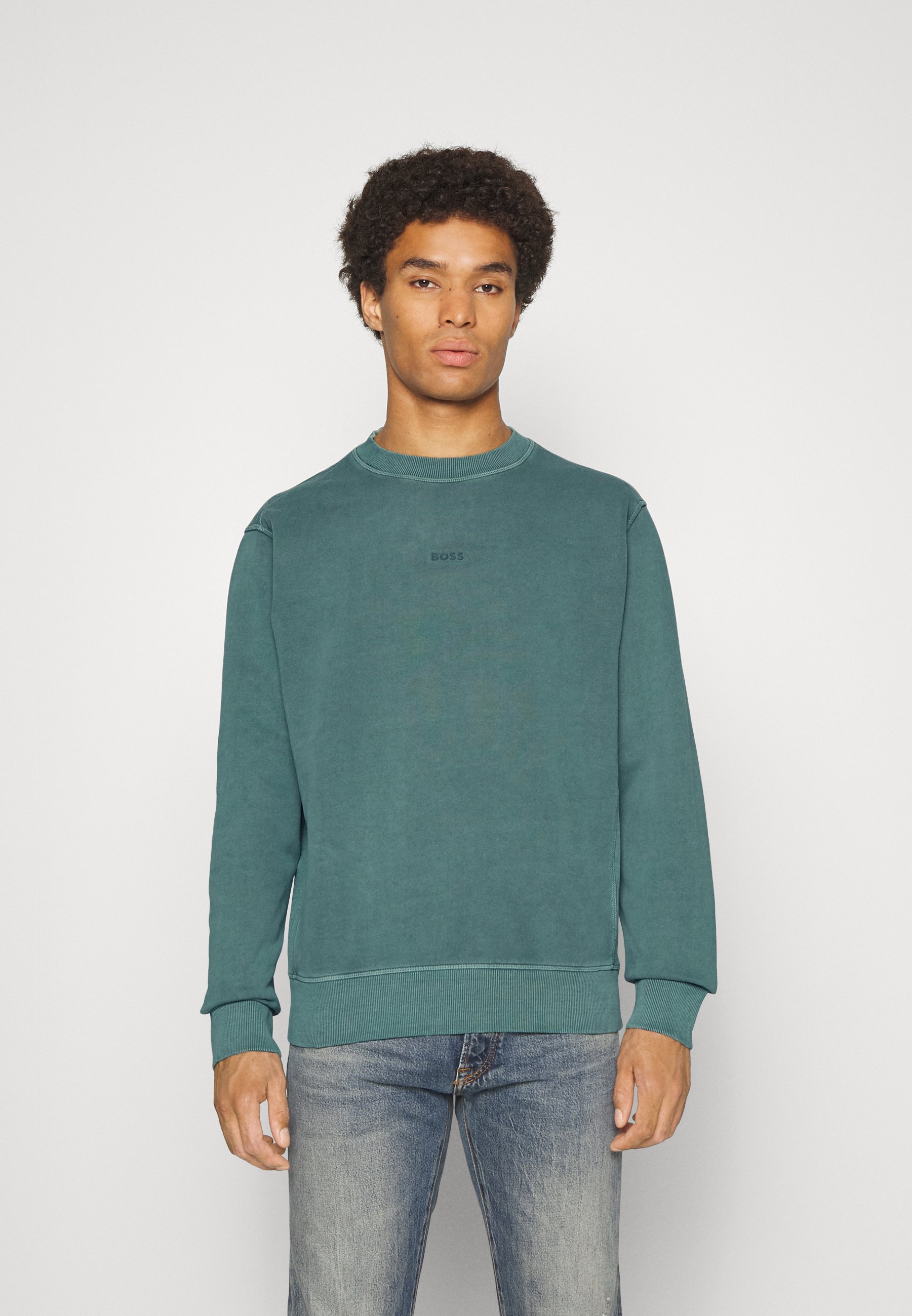BOSS WEFADE - Sweatshirt - open green 