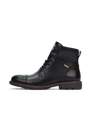 YORK - Lace-up ankle boots - black