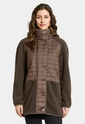 Winter coat - mocha brown