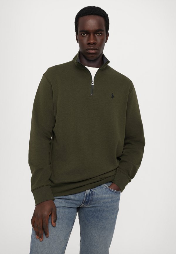 LUXURY JERSEY QUARTER ZIP PULLOVER - Sweatshirt - armadillo4