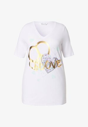MIAMODA, T-shirts print - snow white