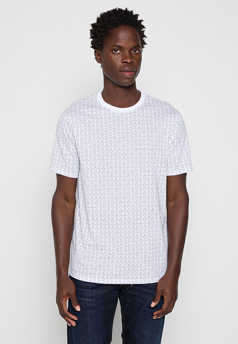 Armani Exchange T-shirt print meerkleurig