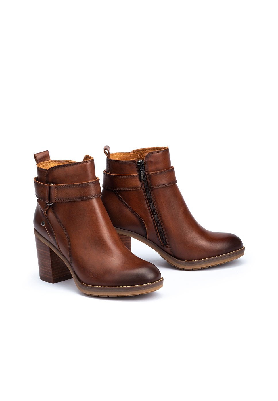 Pikolinos POMPEYA - Botines de tacón - brown/marrón - Zalando.es
