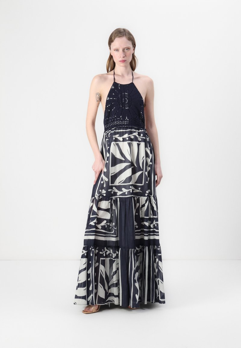 TWINSET Maxi-jurk blauw