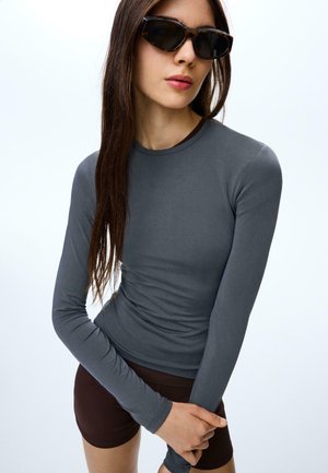 LONG-SLEEVE - Top dugih rukava - dark grey