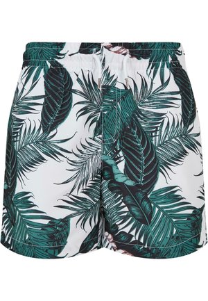 Badeshorts - palm leaves aop