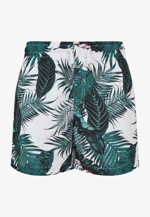 Badeshorts - palm leaves aop