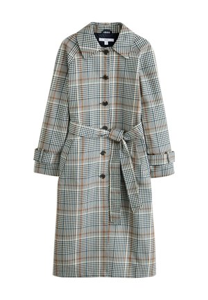 Next, BELTED MIDI TRENCH COAT - Trenchcoat - neutral check