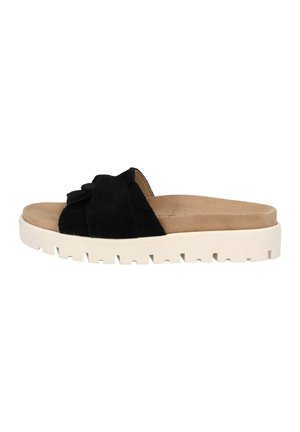 OMAYRA - Pantolette flach - schwarz