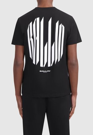 Print T-shirt - black