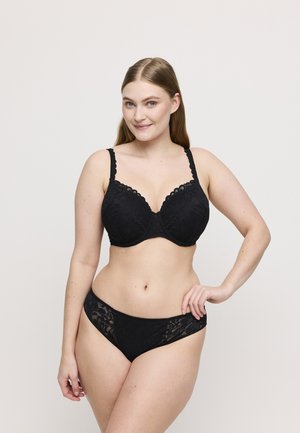 TWIST RUPI PADDED HEARTSHAPE - Push-up BH - black
