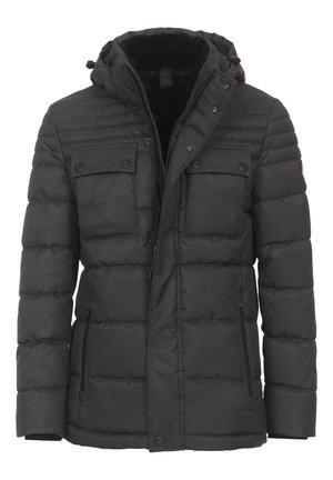 Steppjacke - Winterjacke - dunkelgrau