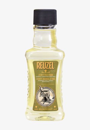 Reuzel 3-IN-1 TEA TREE SHAMPOO BY REUZEL FOR MEN - 11.83 OZ SHAMPOO - Shampoing