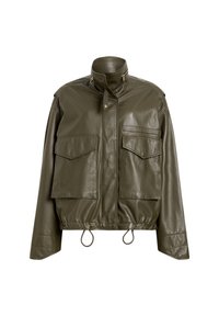 CLAY - Veste en cuir - green