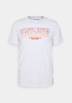 CREW NECK - T-shirt med print - white
