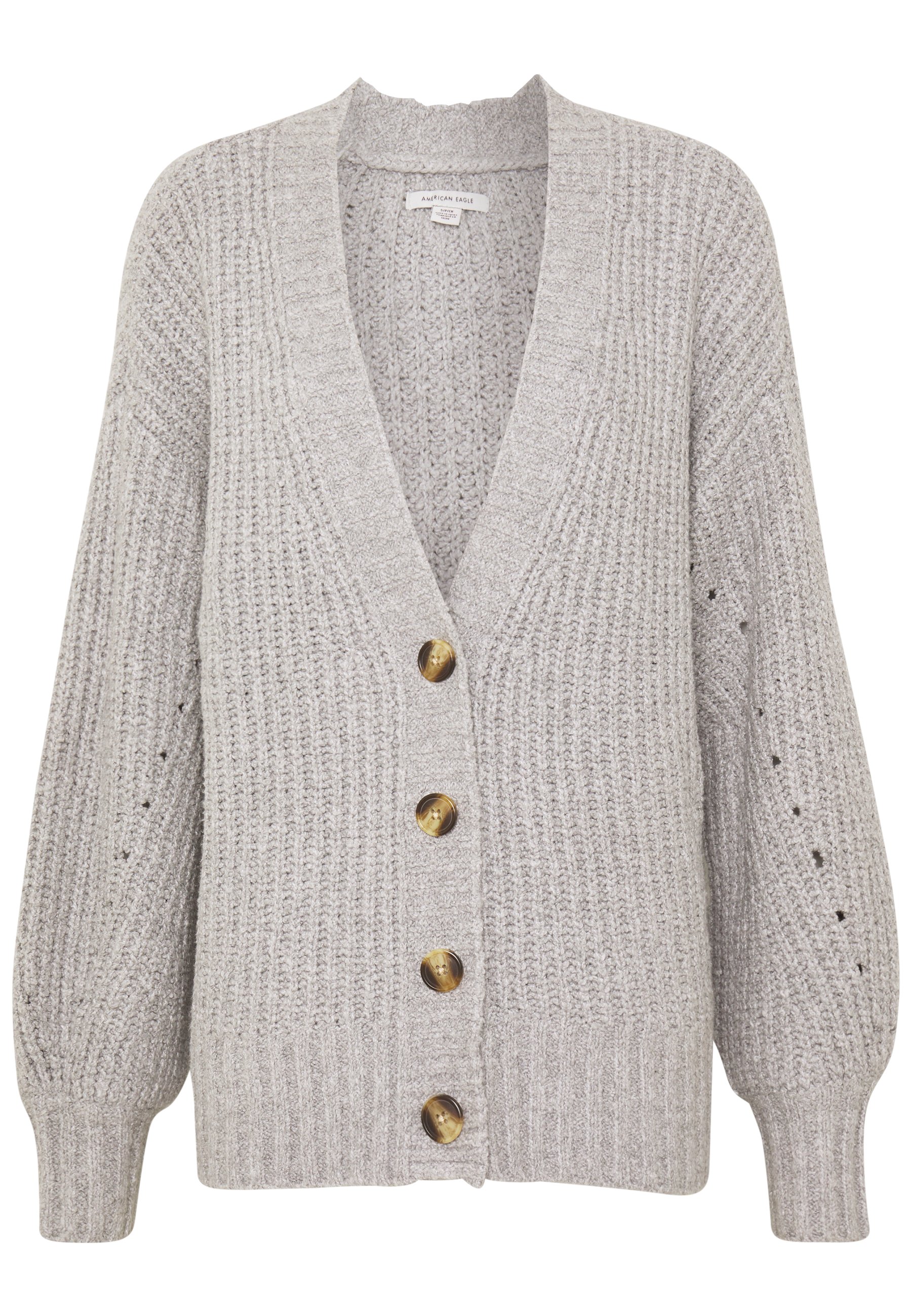 American Eagle FEMME SHAKER BOYFRIEND Cardigan rust American Eagle FEMME SHAKER BOYFRIEND - Cardigan - rust