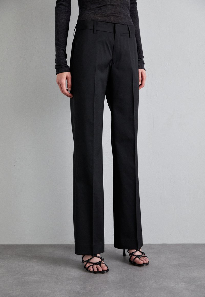 Filippa K BOOTCUT TROUSERS - Trousers - black