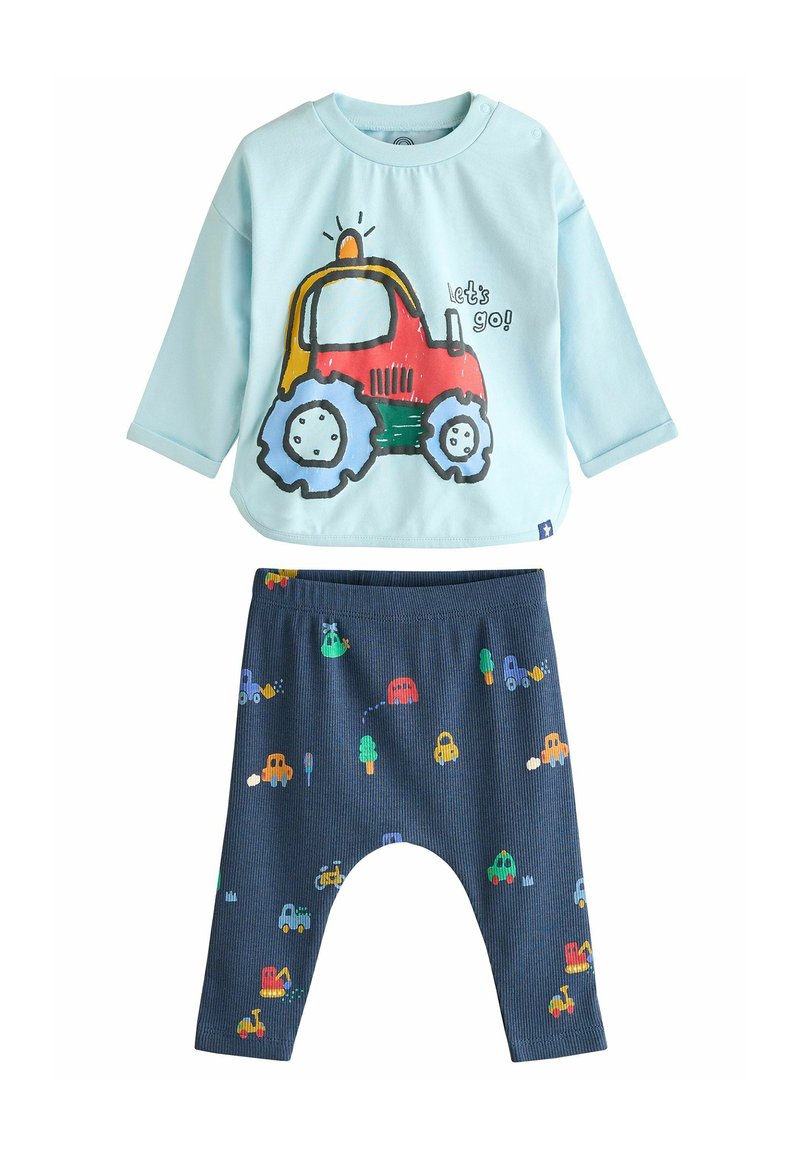 Next SET - REGULAR FIT - Pantaloni - blue tractor
