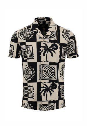 MSH KLBLOCK PATTERNED - Shirt - black