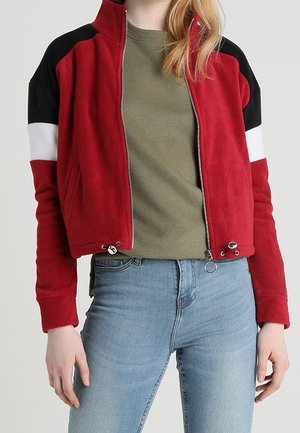 Veste polaire - bordeaux