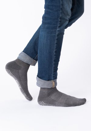 OCCULTO, 2-4 PACK STOPPERSOCKEN - Socken - schwarz-grau