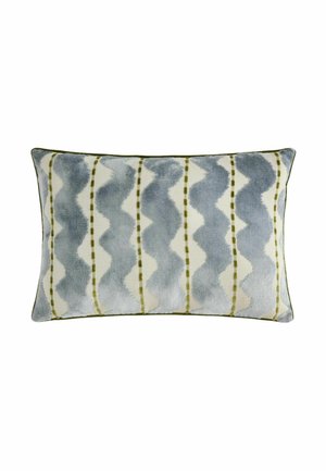 40X59CM CUT VELVET WIGGLE - Sierkussen - blue green