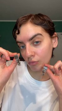 LeGer by Lena Gercke LEGER X PURELEI COLLAB' - RISE OHRRINGE - Fülbevalók - silver-coloured